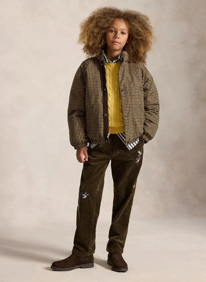 Ralph Lauren - Bomber a cuadros | Marrón
