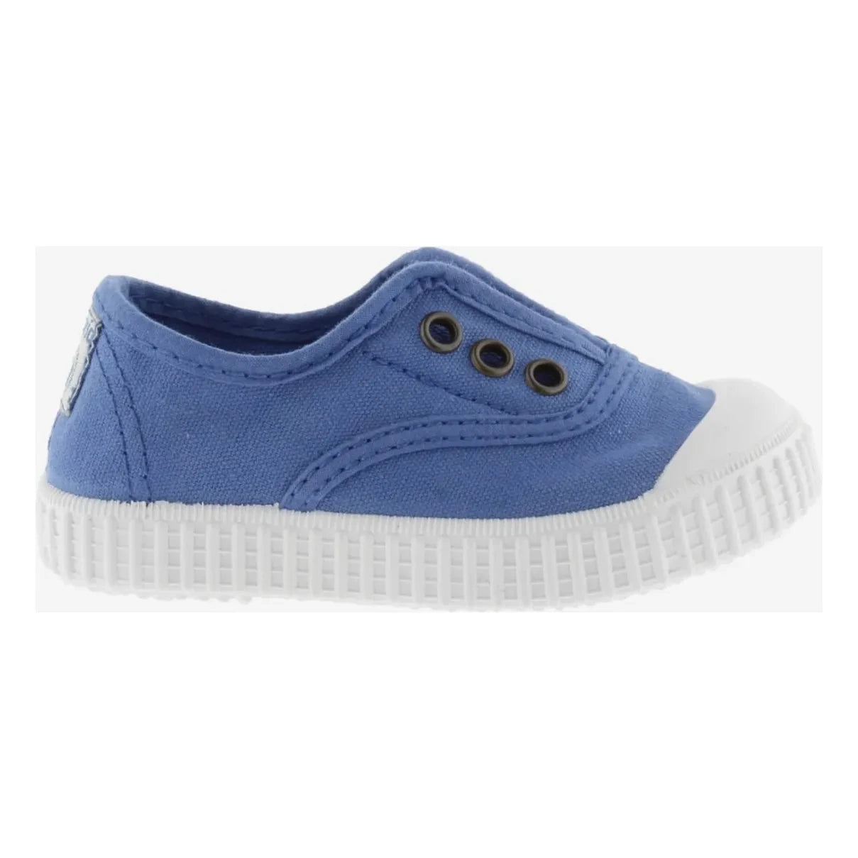 Victoria - Zapatillas elásticas Inglesa de lona | Azul real