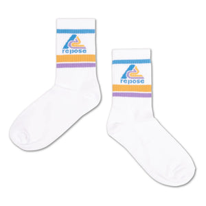Repose AMS - Calcetines con logo | Naranja
