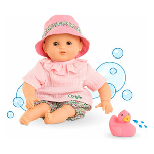 Corolle - Mi primer bebé - Bébé bain Coralie | Rosa claro