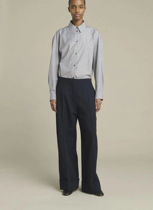 Soeur - Pantalón de algodón Kobe | Azul marino