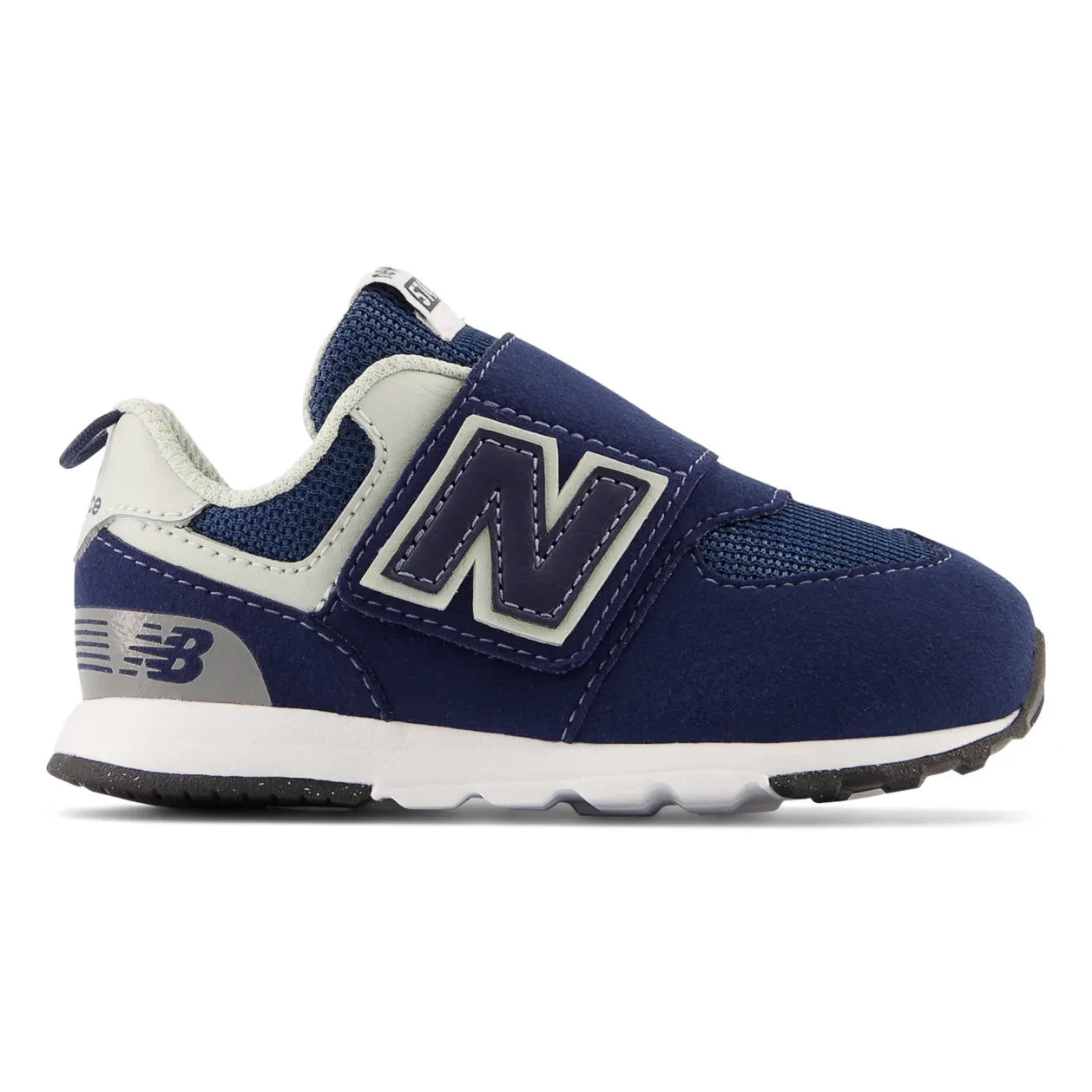 New Balance - 574 New-B Zapatillas con Cierre de Velcro | Azul Marino