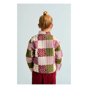 the new society - Melba Patchwork Chaqueta | Rosa