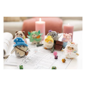 Nici - Peluche de periquito Chipsy con disfraz de caballero | Gris