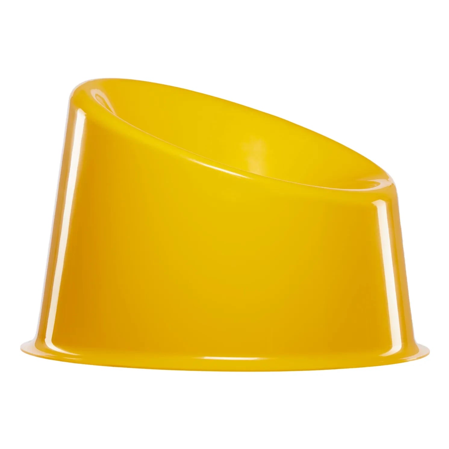 Verpan - Silla Lounge Exterior Panto Pop | Amarillo