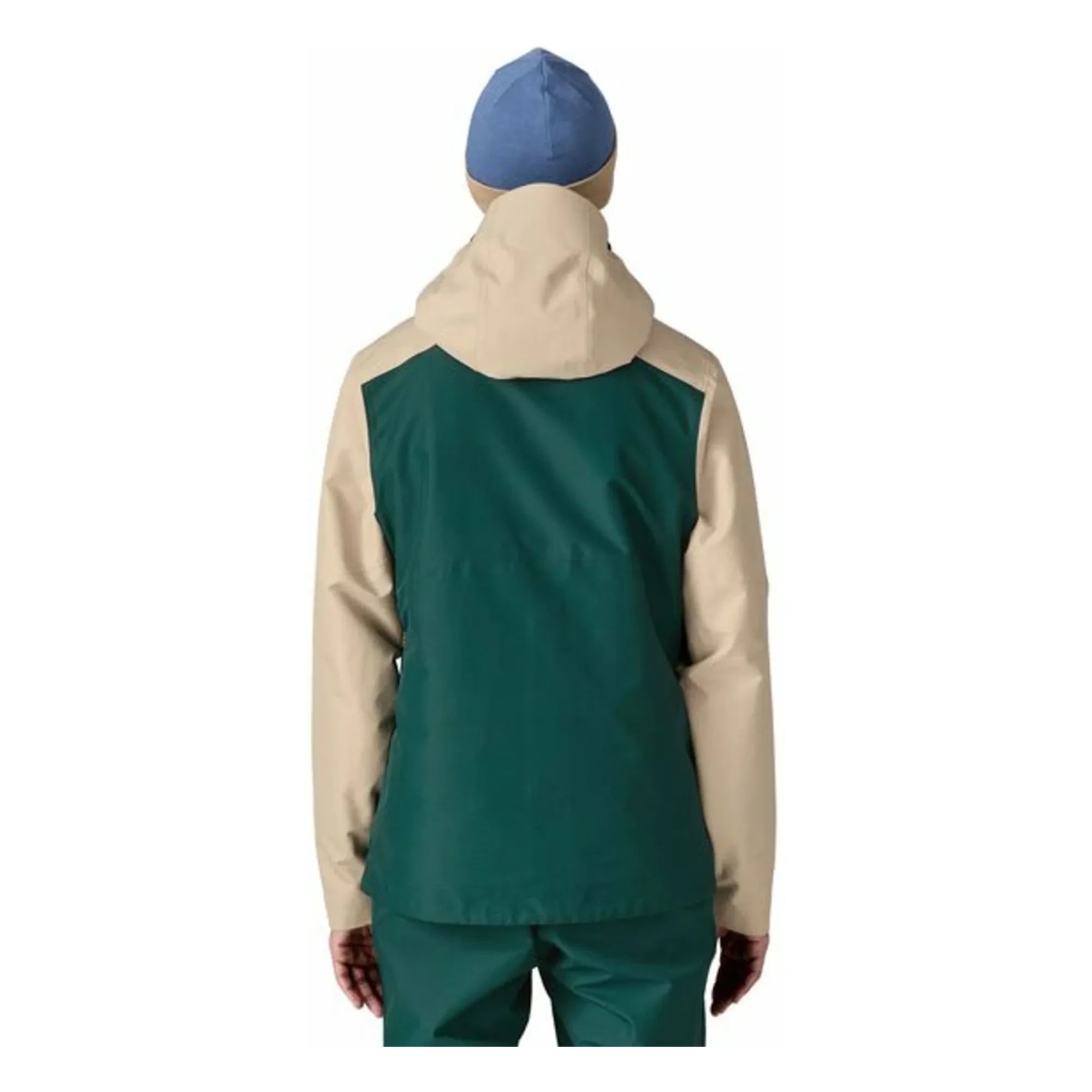 Patagonia - Chaqueta de esquí de fibra reciclada con aislamiento Powder Town | Verde