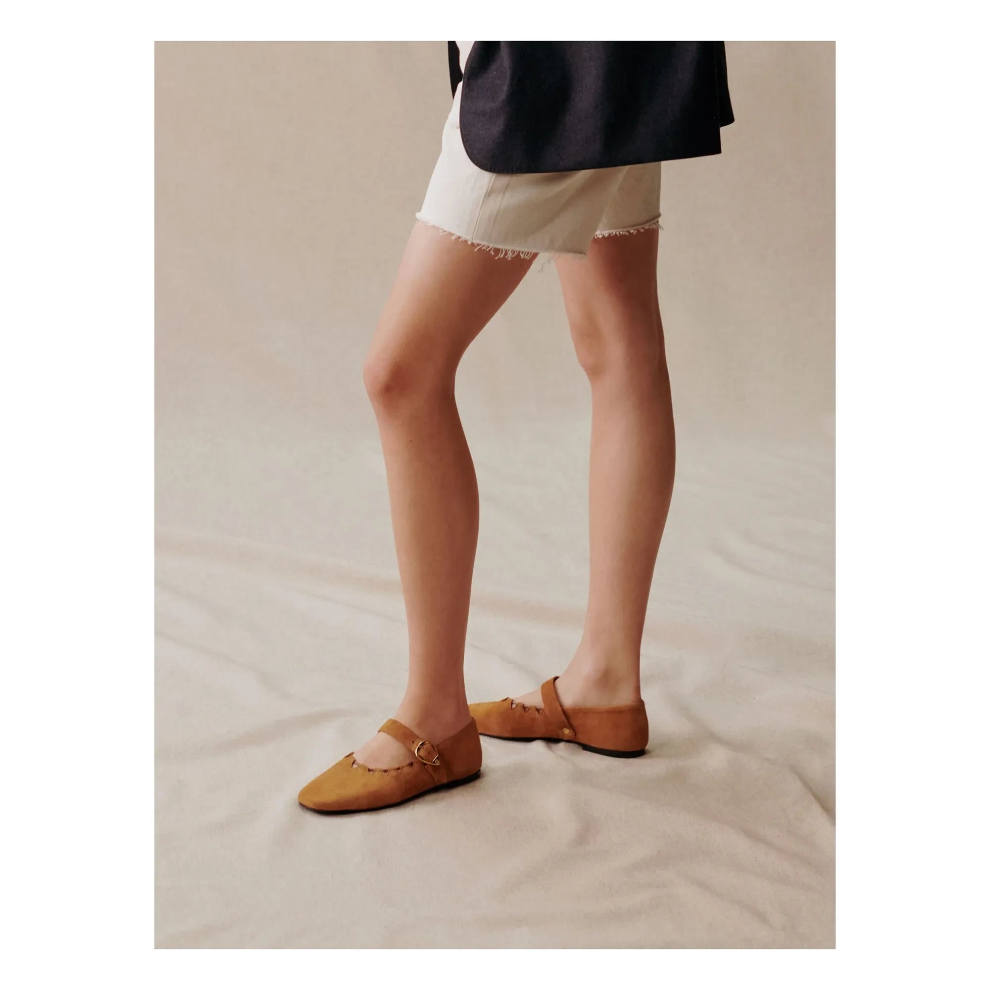 Socque Paris - Zapatillas de ballet Ginger Ante | Camel