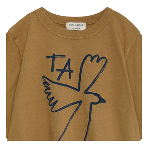 True Artist - Camiseta N°5 Algodón orgánico | Marrón