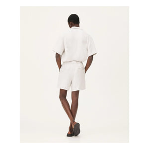 Noyoco - Shorts de lino Malibu | Gris claro