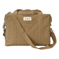 rivedroite - Darcy Bolsa de pañales de algodón reciclado - Edición exclusiva de Right Bank x Smallable | Tabaco