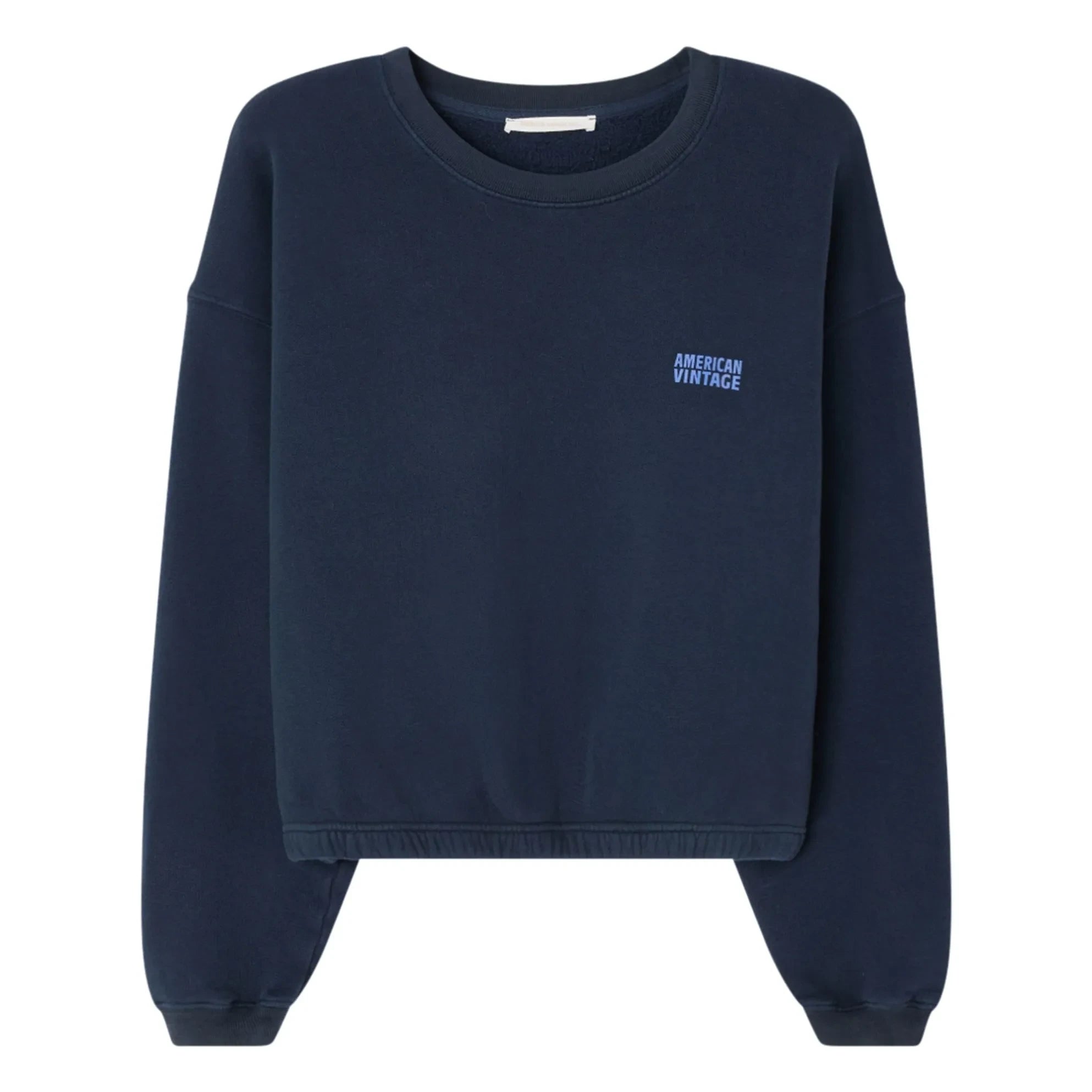 American Vintage - Sudadera Izubird | Azul marino