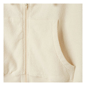 American Vintage - Sudadera con cremallera de algodón orgánico Bobypark | Crudo