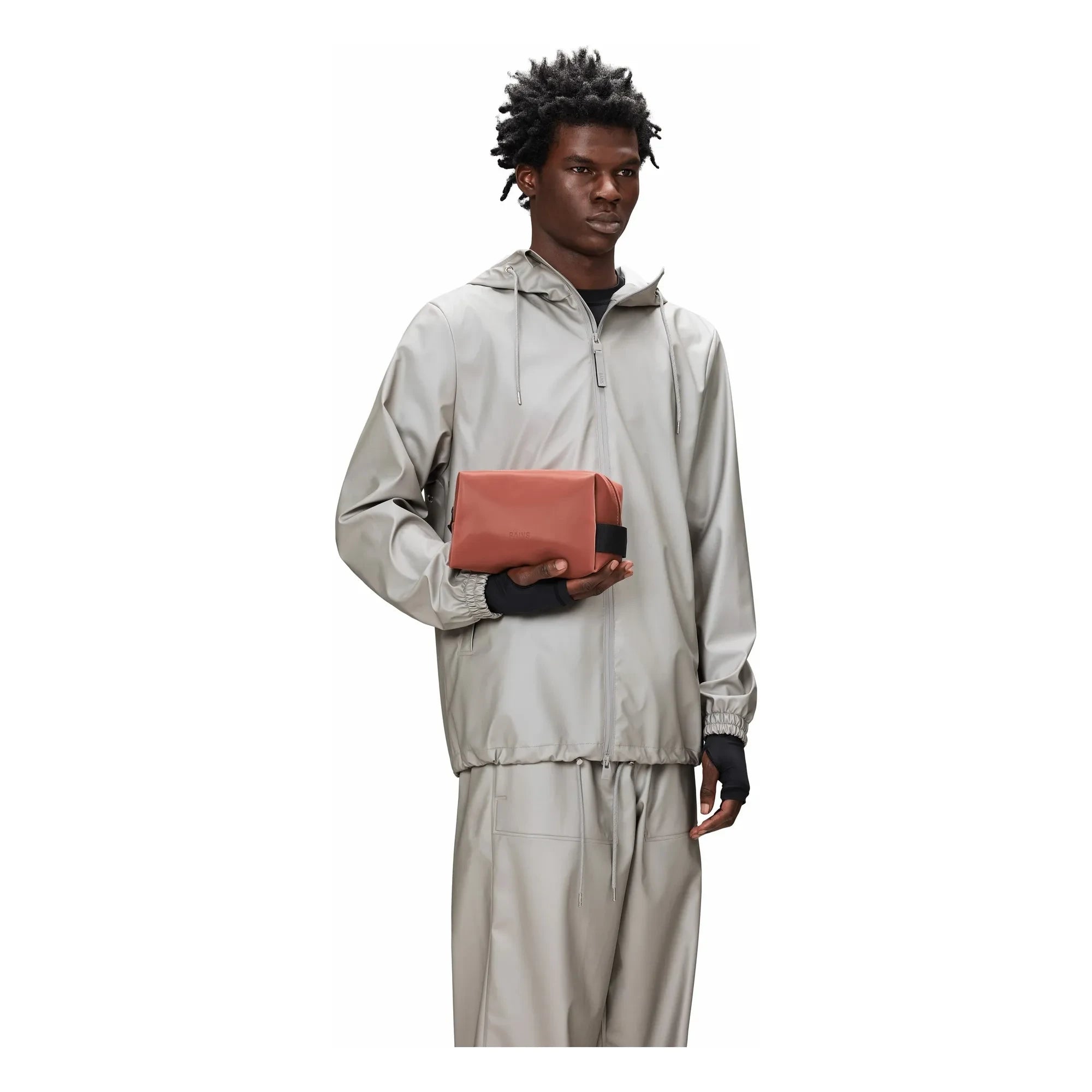 Rains - Bolsa de Viaje Pequeña W3 | Rojo ladrillo