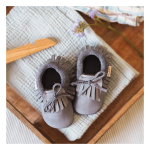 Baobaby - Zapatillas con borlas | Gris