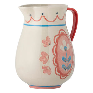 Bloomingville - Jarra de gres Odina | Rosa empolvado