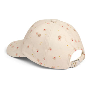 Liewood - Sombrero de algodón orgánico Danny Butterflies | Blanco roto