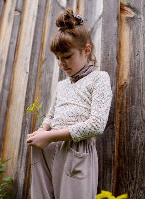 Soor Ploom - Pantalones Harem | Beige Rosa