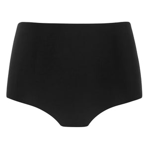 Matteau - Braguita de bikini de talle alto | Negra