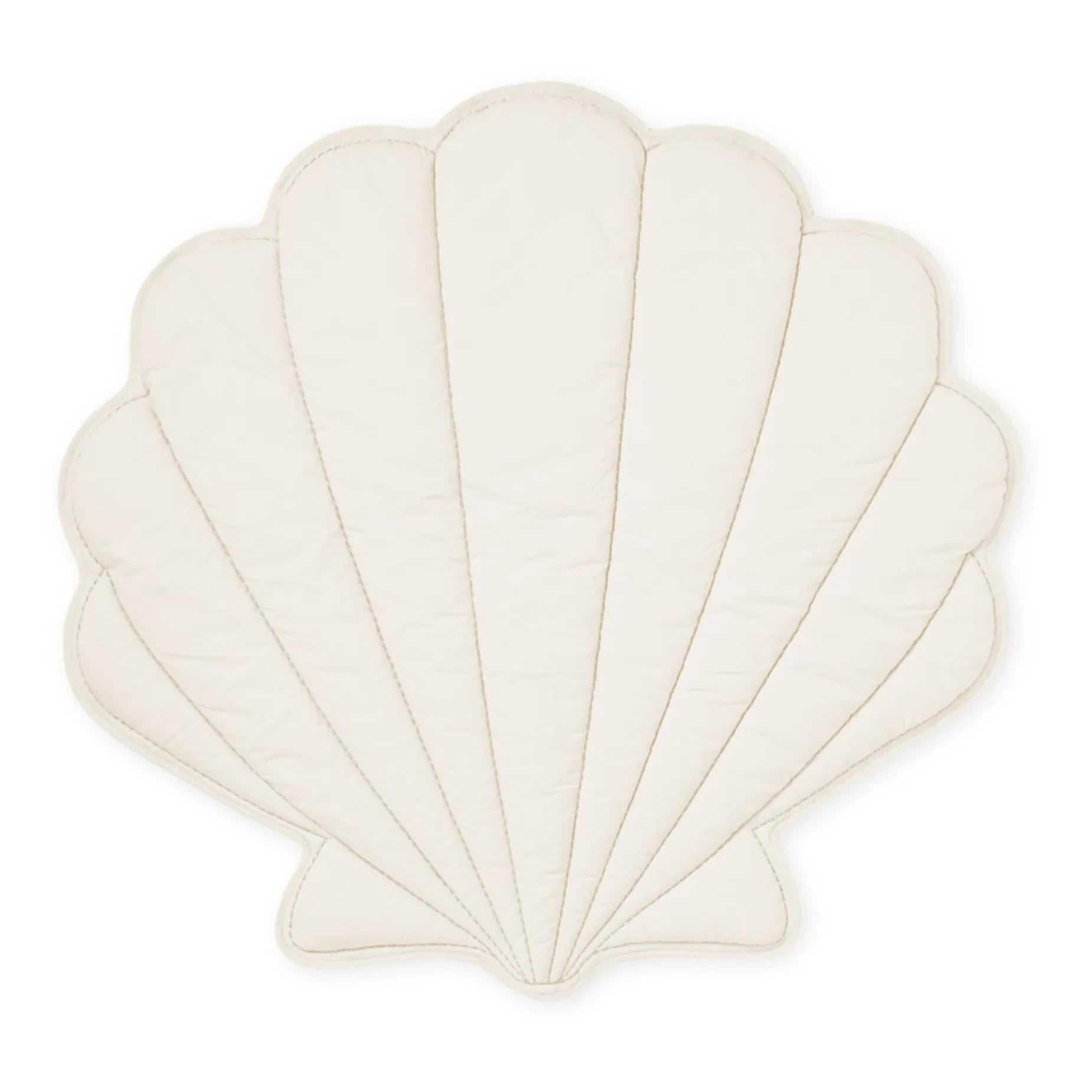 Cam Cam - Alfombra de juego Shell | Blanco roto