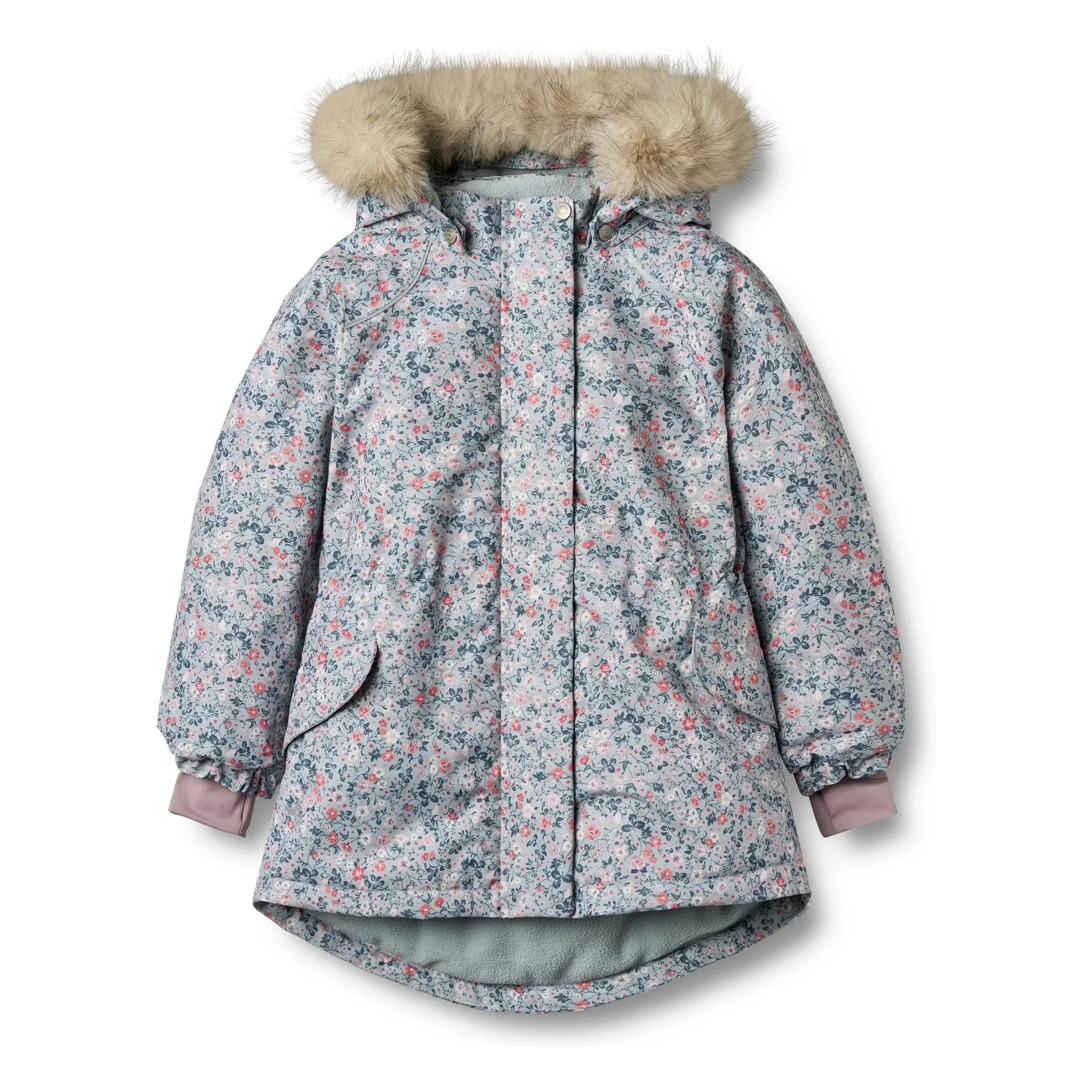 Trigo - Chaqueta Mathilde de fibra reciclada | Azul claro