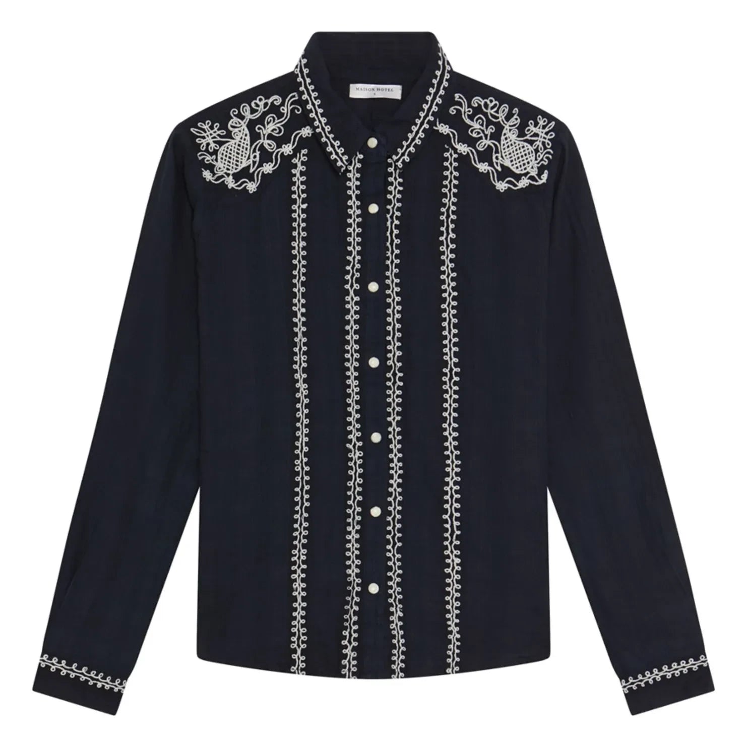 Maison Hotel - Camisa Tabasco Charro | Negro