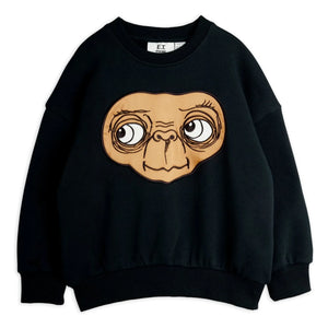 Mini Rodini - Sudadera E.T. Algodón orgánico | Negro