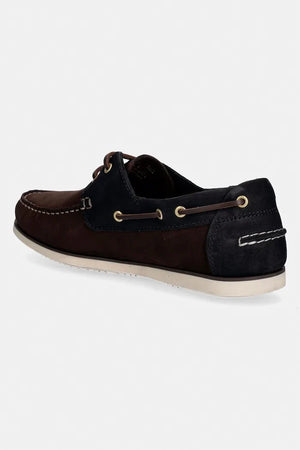 Barbour Mocasín Náutico Nubuck Hombre Wake