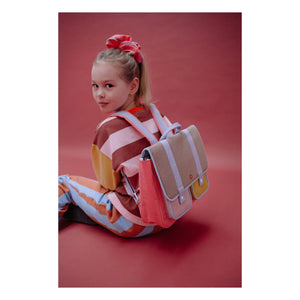 Sticky Lemon - Satchel Fleur Kareler | Bolsos boise en tonos rosa