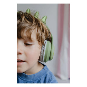 Kidywolf - Auriculares Dino | Verde