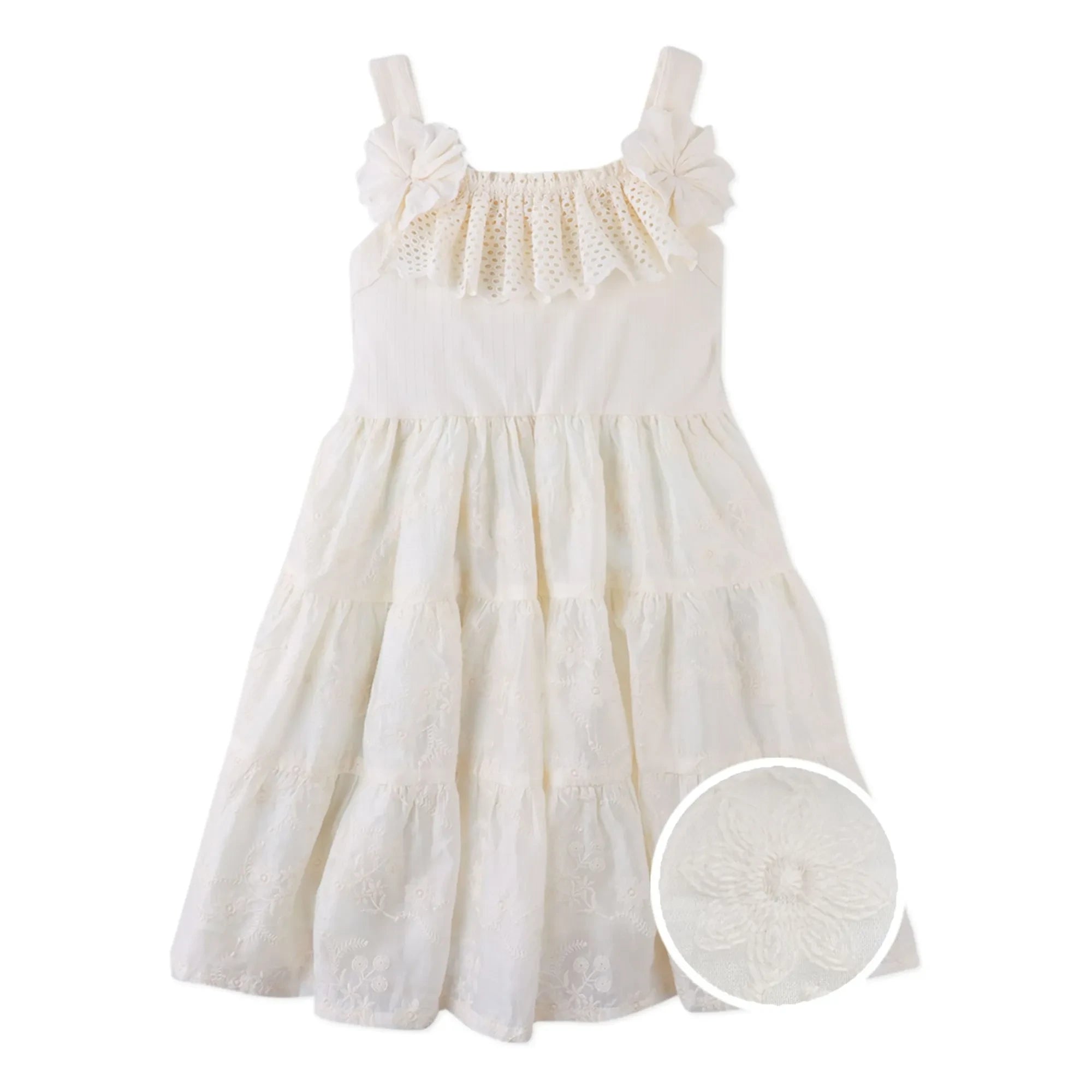 Gingersnaps - Robe Volantes Addison Tencel | Crudo