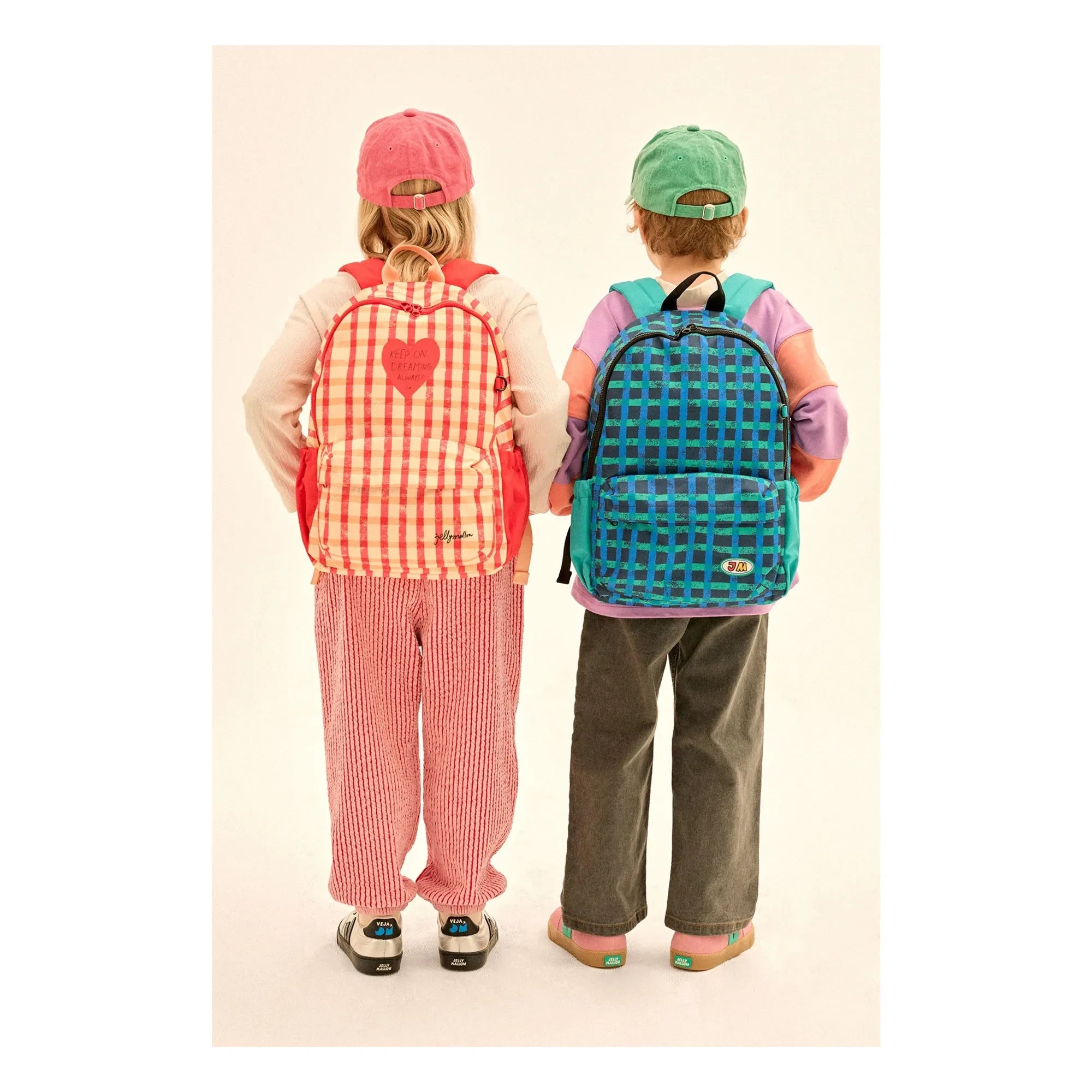 Jelly Mallow - Mochila Carreaux | Rojo
