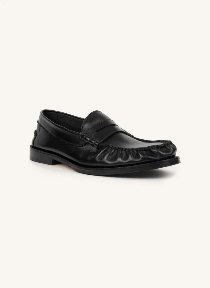 Bobbies - Owen Mocasines de Cuero | Negro