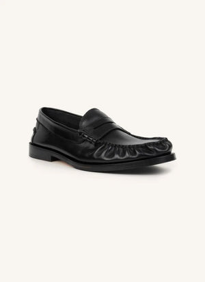 Bobbies - Owen Mocasines de Cuero | Negro