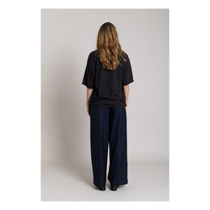 Smallable Mujer - Camiseta de nube de algodón orgánico | Negro