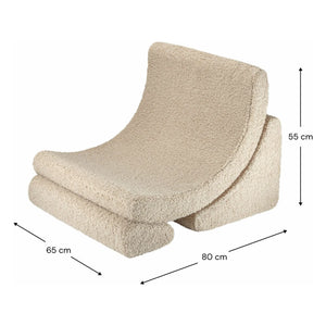 Wigiwama - Sillón oso | Beige