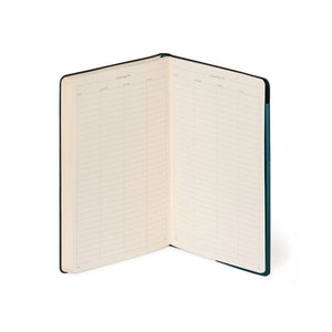 Legami - Cuaderno de rayas con cubierta suave monocromática - Verde profundo - Mi cuaderno