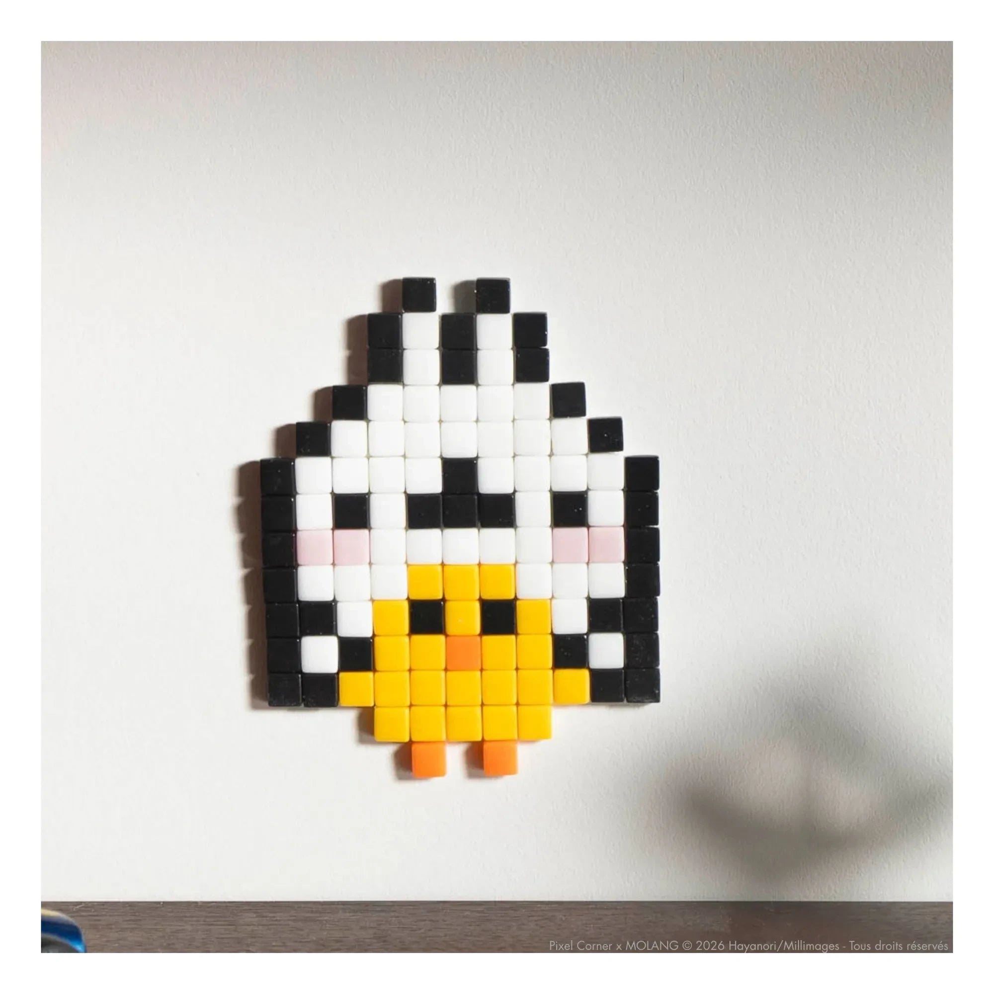 Pixel Corner - Kit de Arte Pixel - Molang y Amigo | Blanco