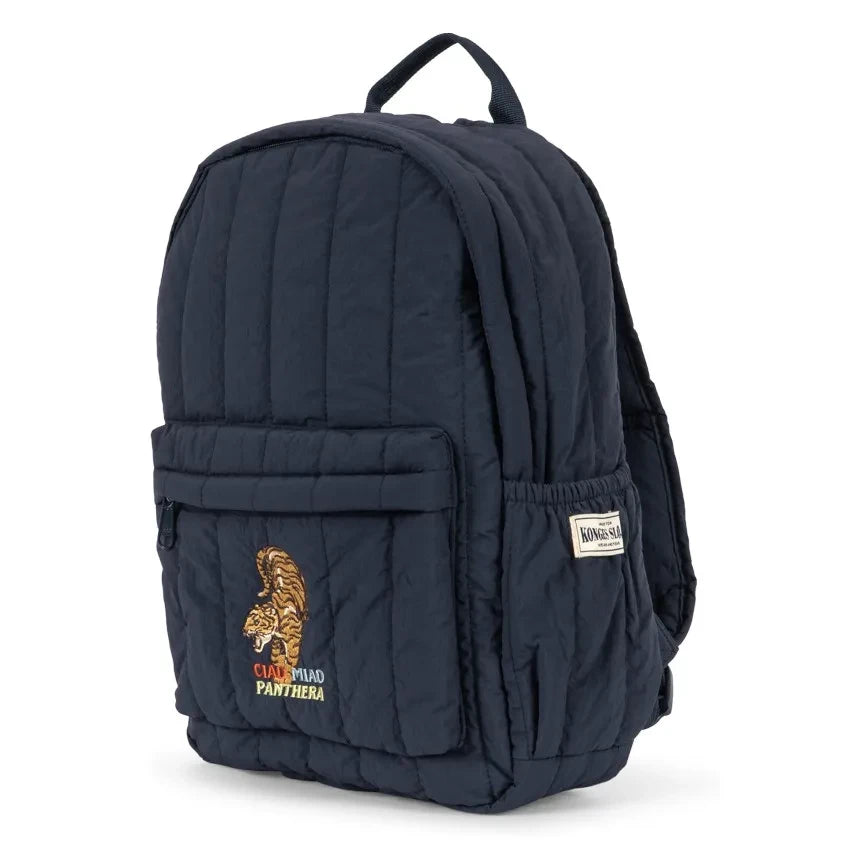 Konges Sløjd - Mochila Juno Tiger | Azul oscuro