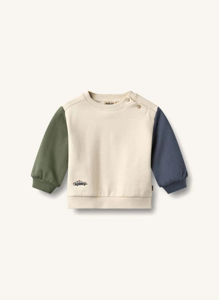 Wheat - Sudadera Elliot Araba, Algodón orgánico | Ecru