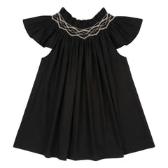 BELLEPIECE - Top de Popelina de Algodón Mykonos | Negro