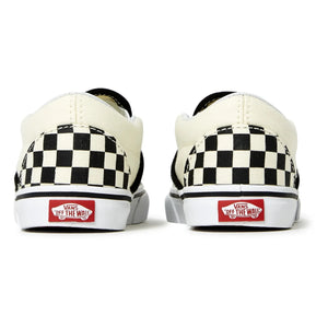 Vans - Zapatillas Checkerboard Classic Slip-On | Blanco