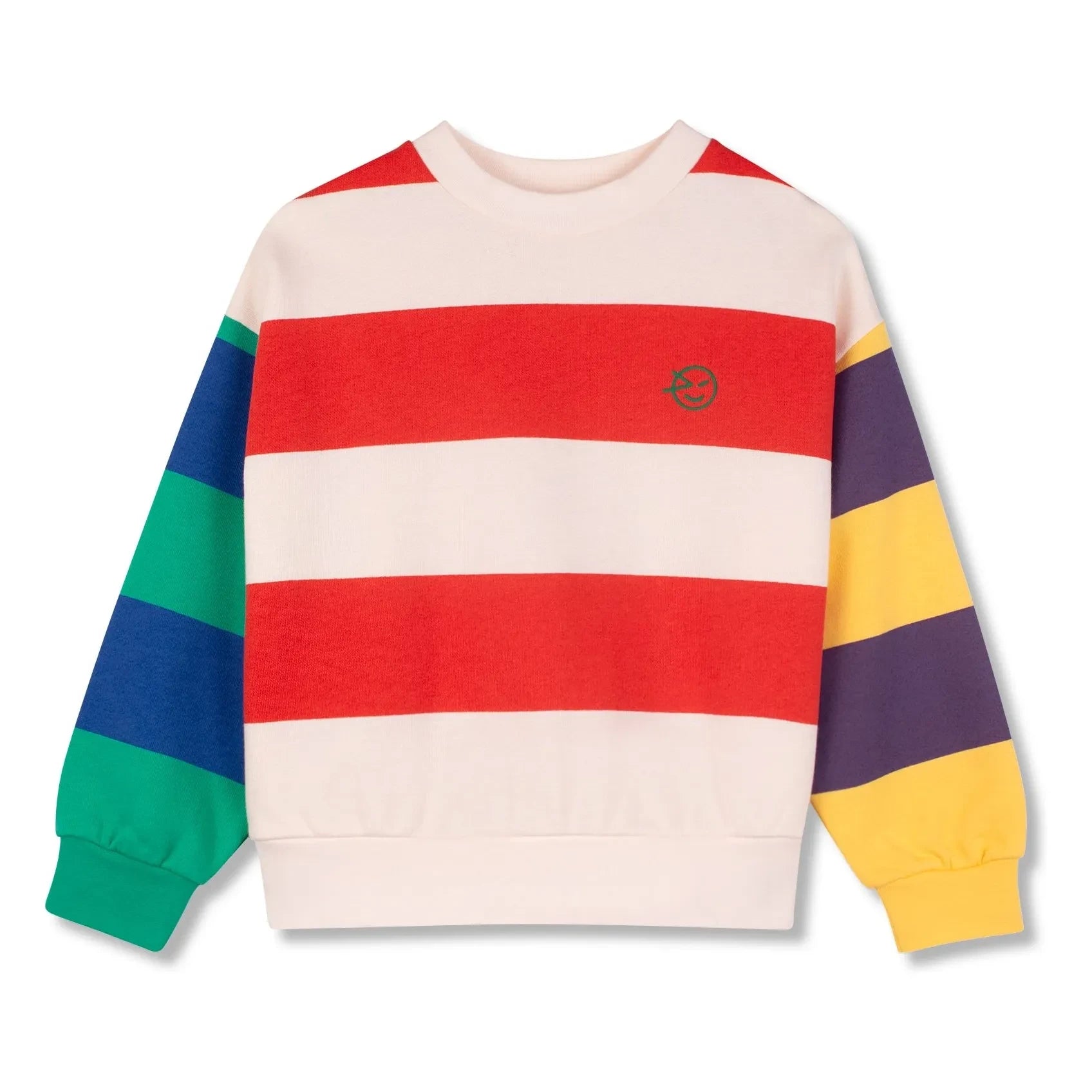 Wynken - Sudadera a rayas de algodón orgánico | Crudo