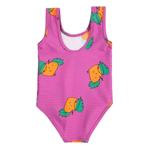 Bobo Choses - Bañador Bebé Fibra Reciclada Naranja | Morado