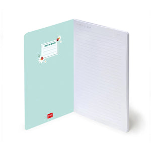 Legami - A5 Çizgili Defter Resimli Sert Kapak - Uğur Böceği