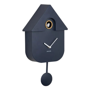 Present Time - Reloj de péndulo Guguklu moderno | Azul