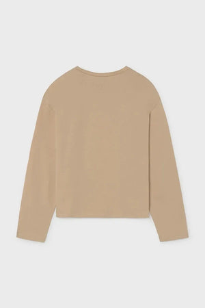 Blusa de algodón de manga larga Mayoral para niños