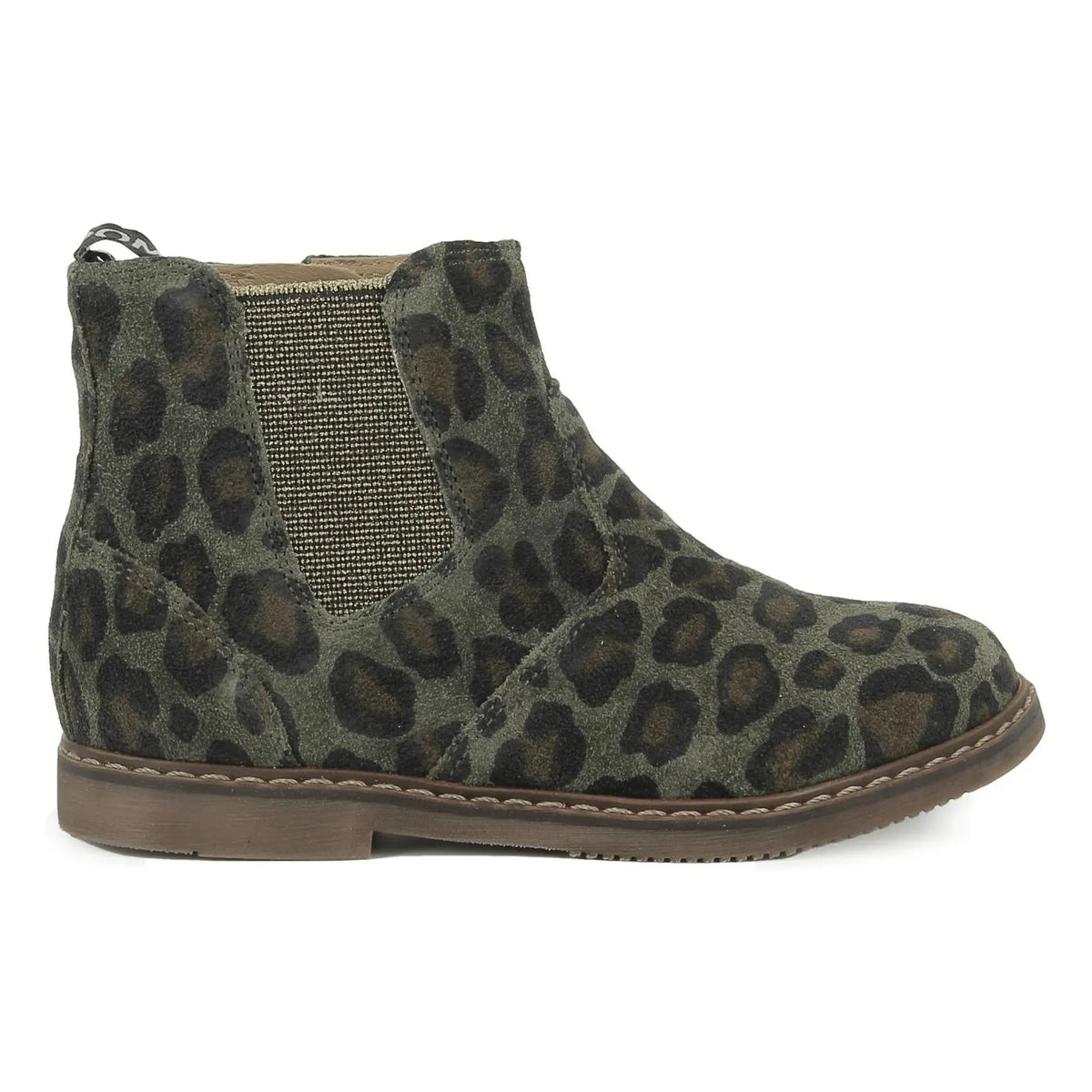 Pom d'Api - Botines Jodzip Leopardo | Caqui