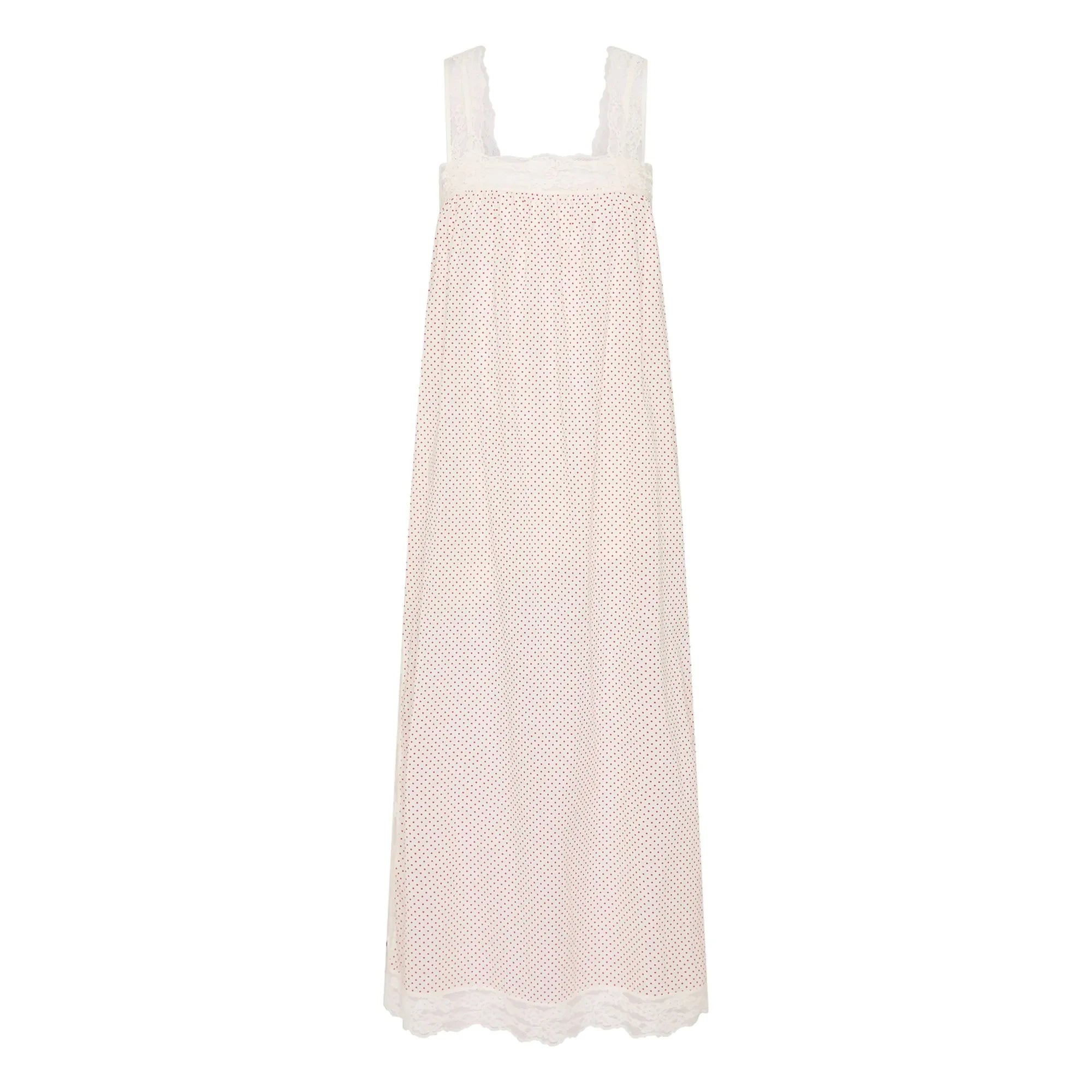 Posse - Vestido Marlowe Pois | Rojo