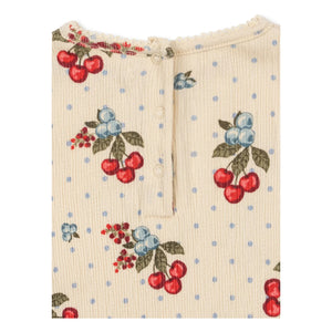 Konges Sløjd - Mono Chleo de algodón orgánico cereza | Beige