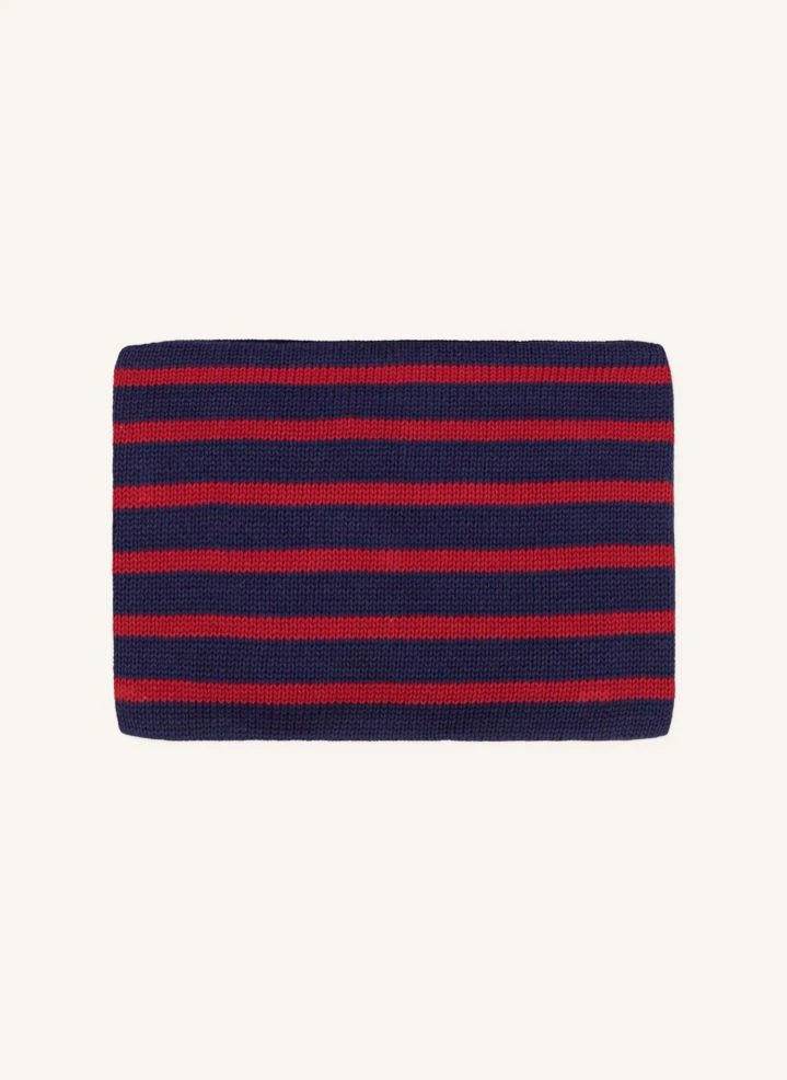 Petit Bateau - Gargantilla de algodón orgánico a rayas | Azul noche